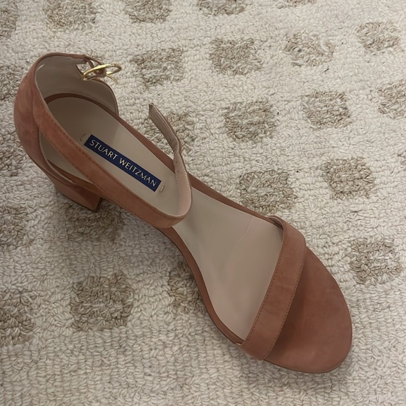 Stuart Weitzman Blush Shoes BRAND NEW - Picture 1 of 4